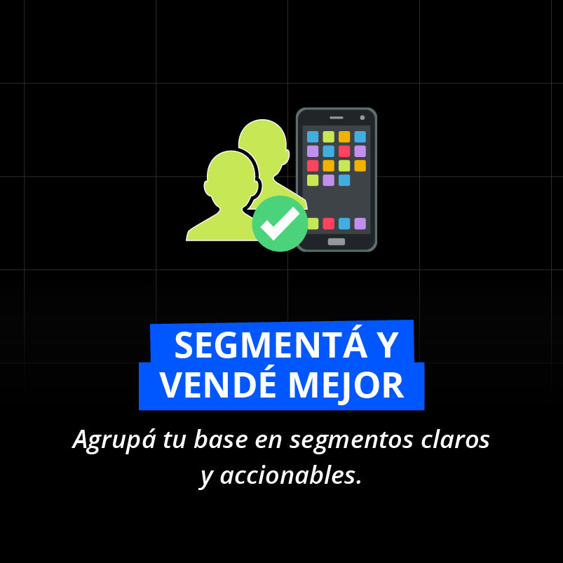 👥 RFM para E-commerce: Tablero + Segmentos + Acciones