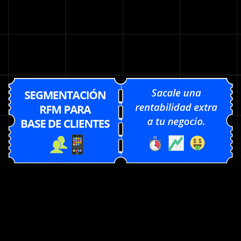 👥 RFM para E-commerce: Tablero + Segmentos + Acciones