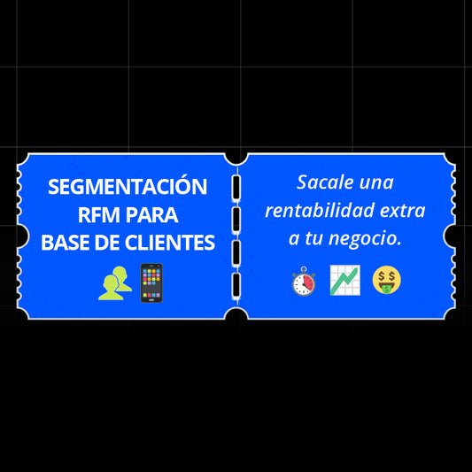 👥 RFM para E-commerce: Tablero + Segmentos + Acciones
